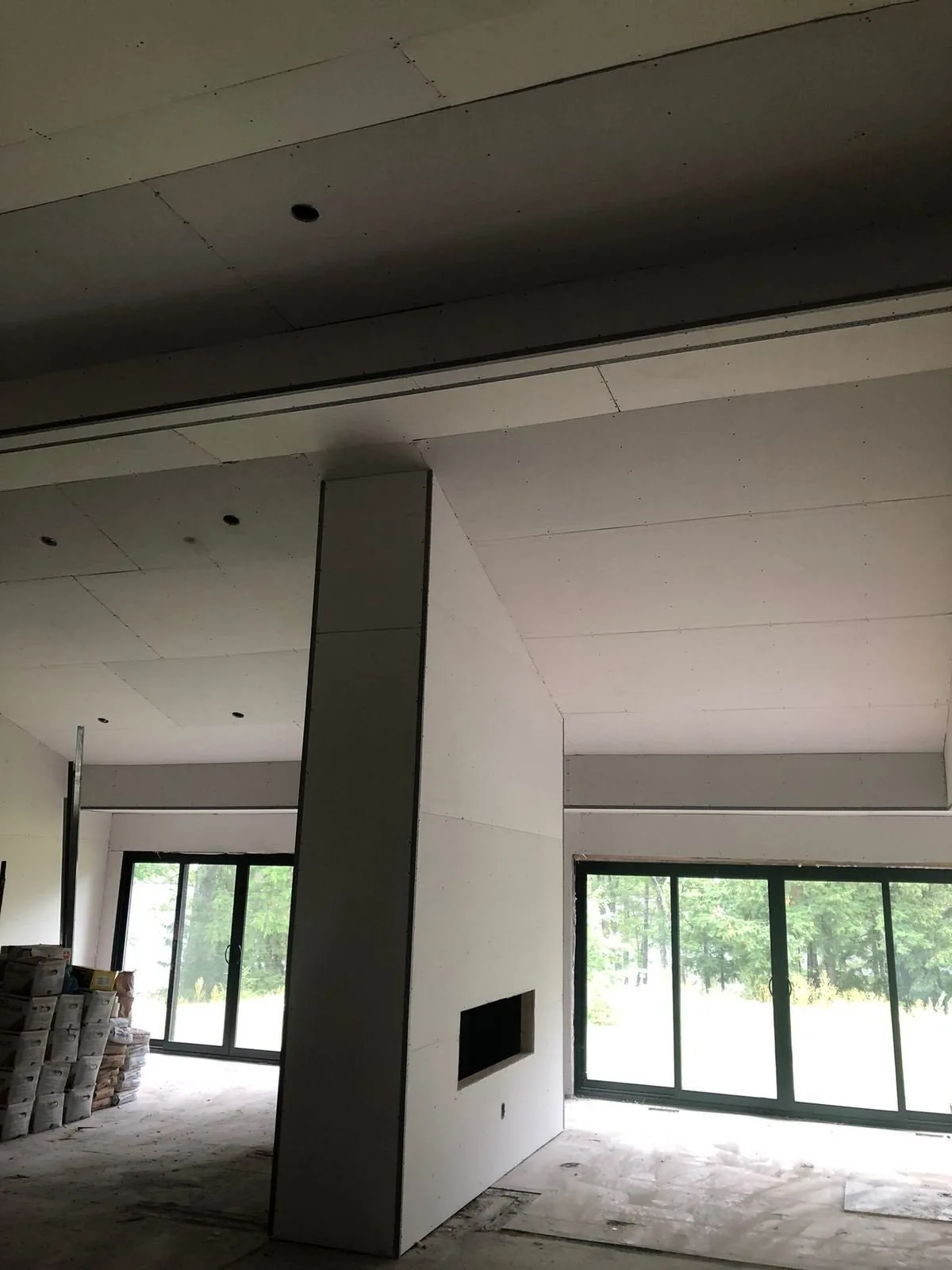Luxury custom home drywall Oakville