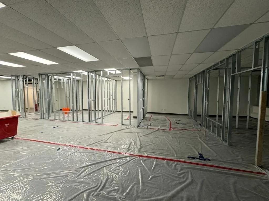 Office framing steel stud Halton
