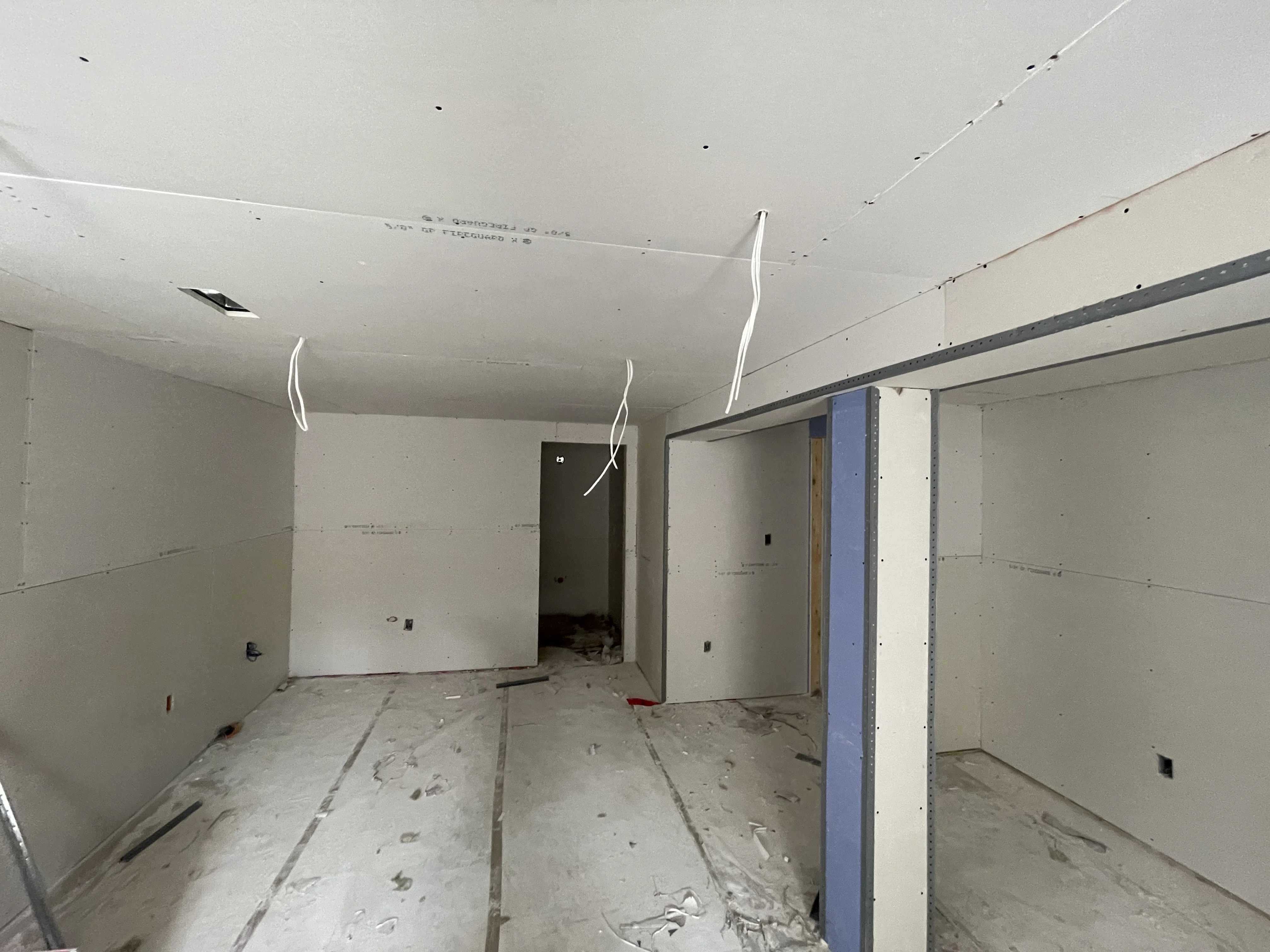 Basement Drywall Complete